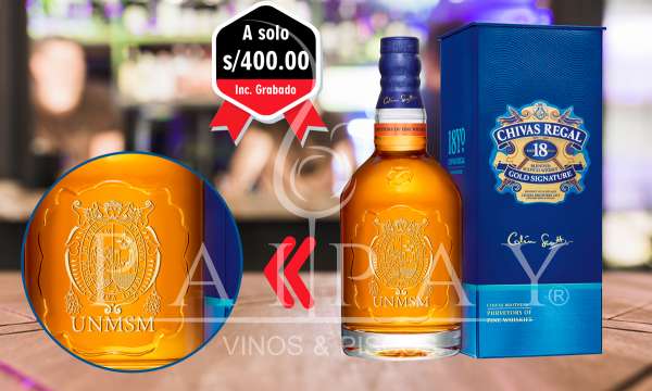 Chivas Regal 18 Años Chivas Regal 12 Años Personalizado